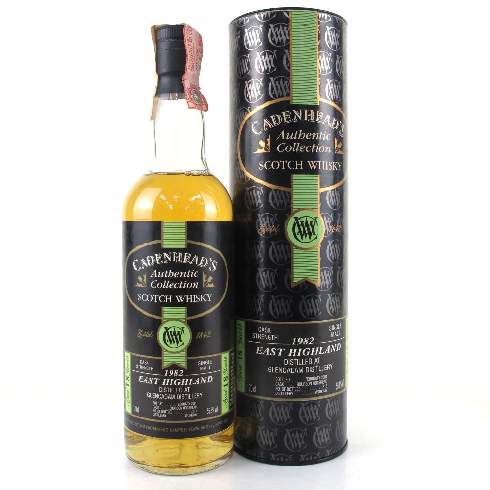 Glencadam 1982 Cadenhead's 18 Year Old