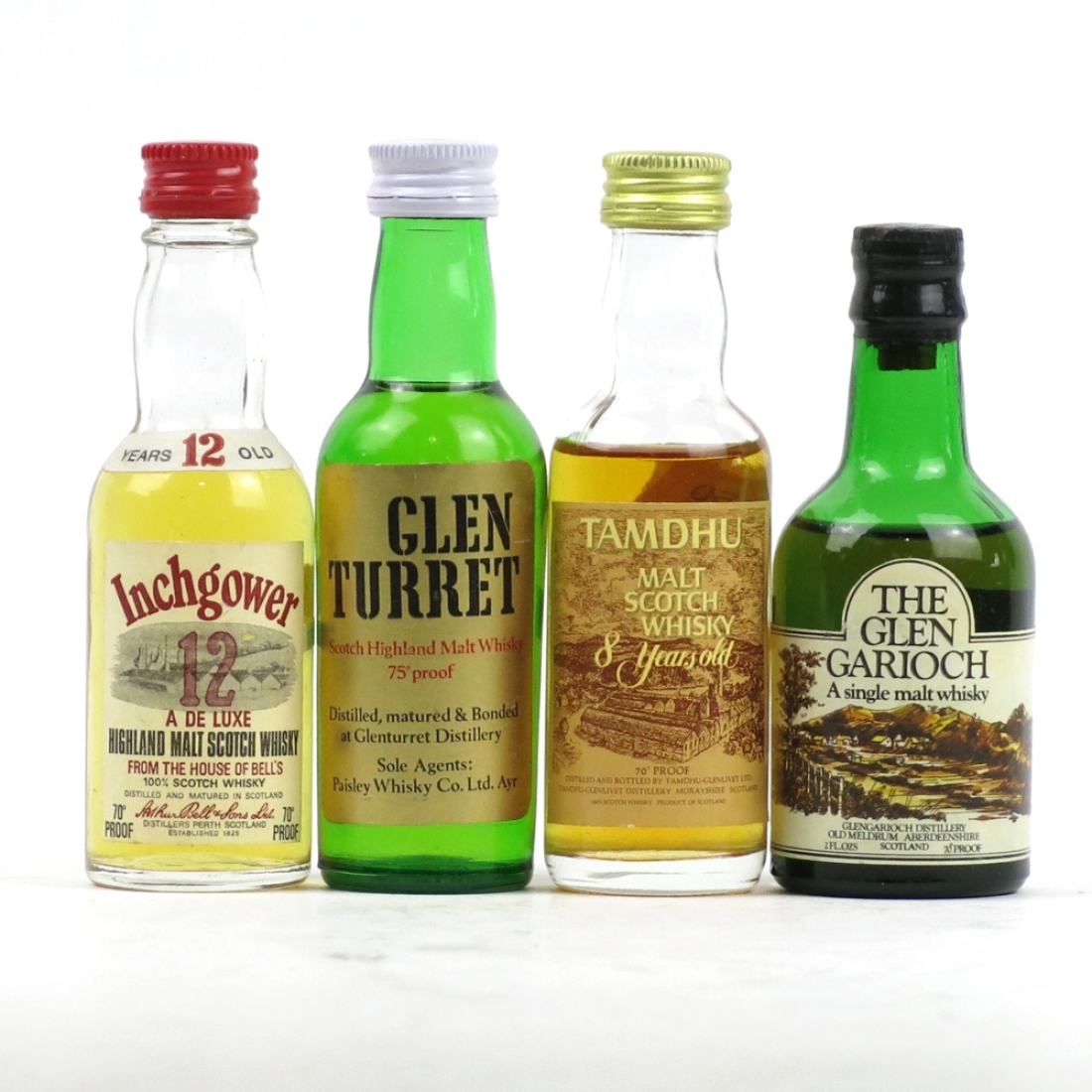Highland Miniature Selection 1980s x 4