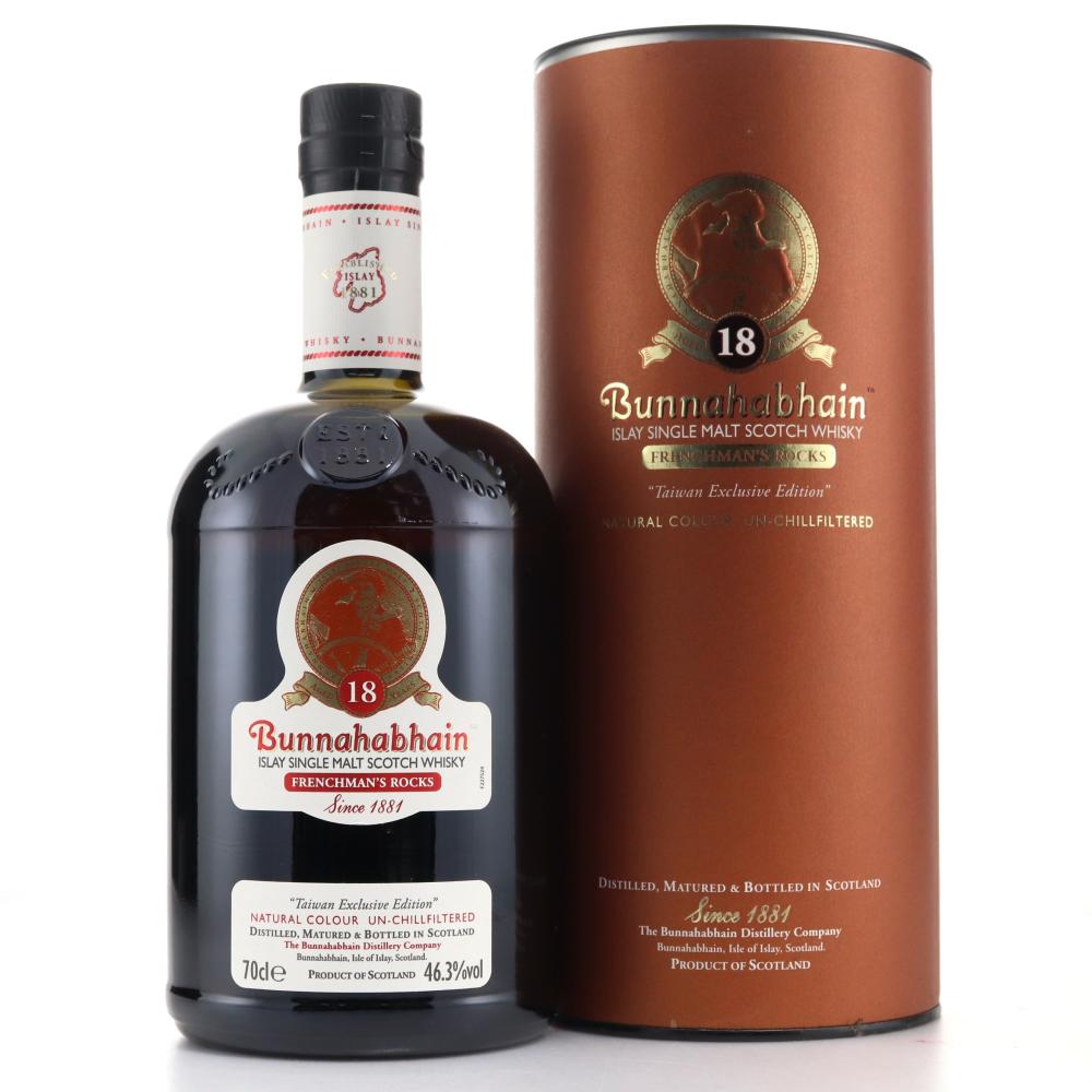 Bunnahabhain 18 Year Old 'Frenchman's Rock' / Taiwan Exclusive