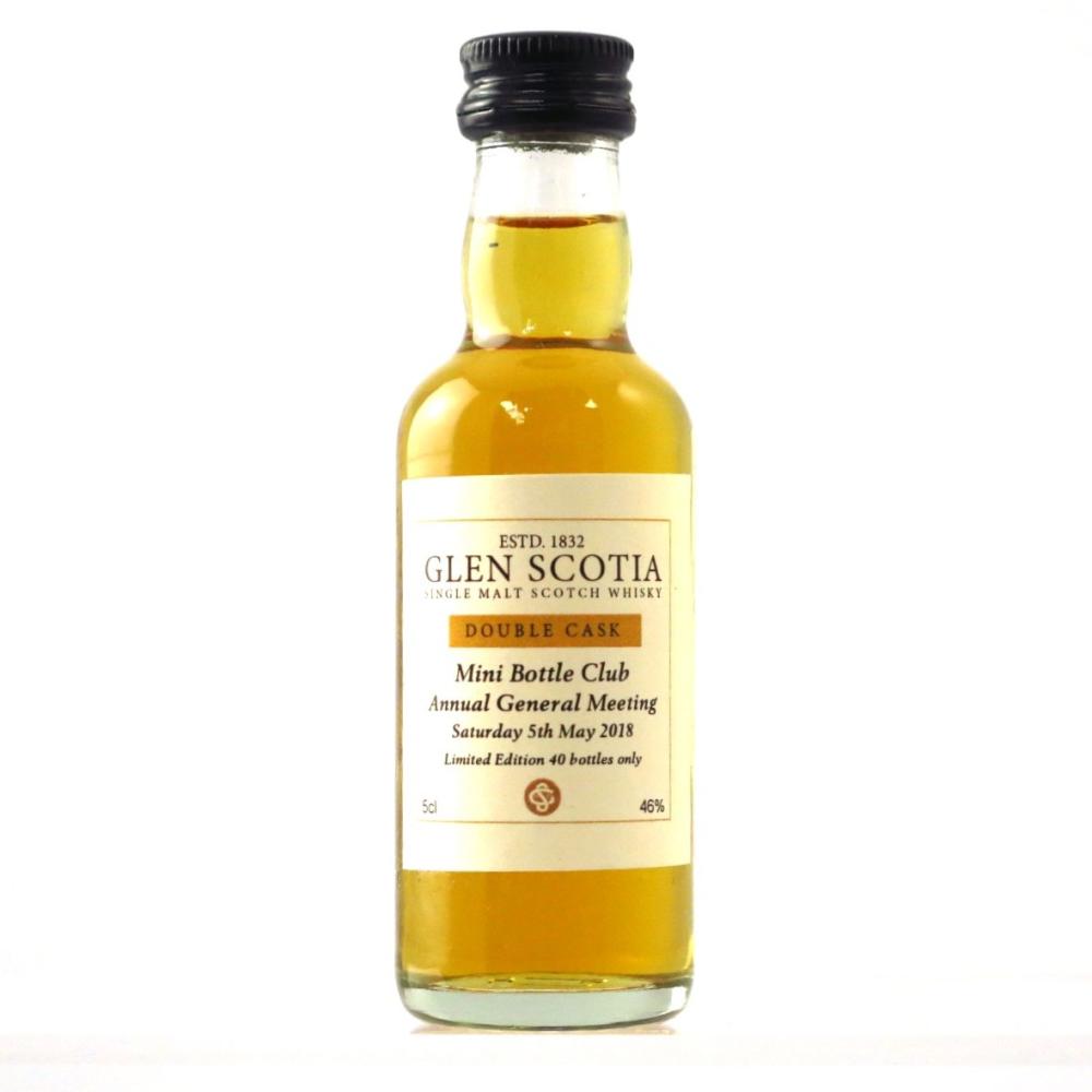 Glen Scotia Double Cask Mini Bottle Club AGM 2018 Miniature 5cl