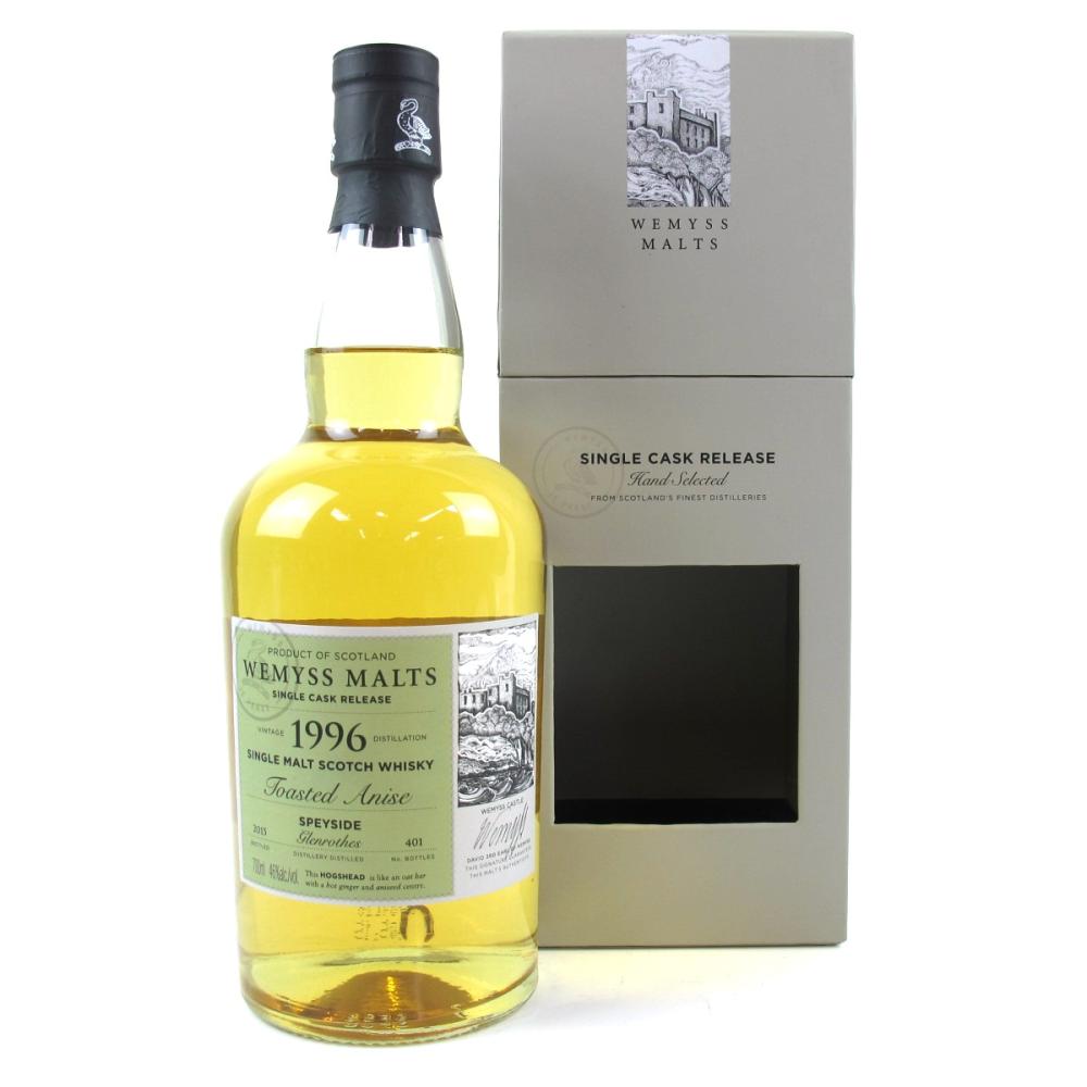 Glenrothes 1996 Wemyss / Toasted Anise