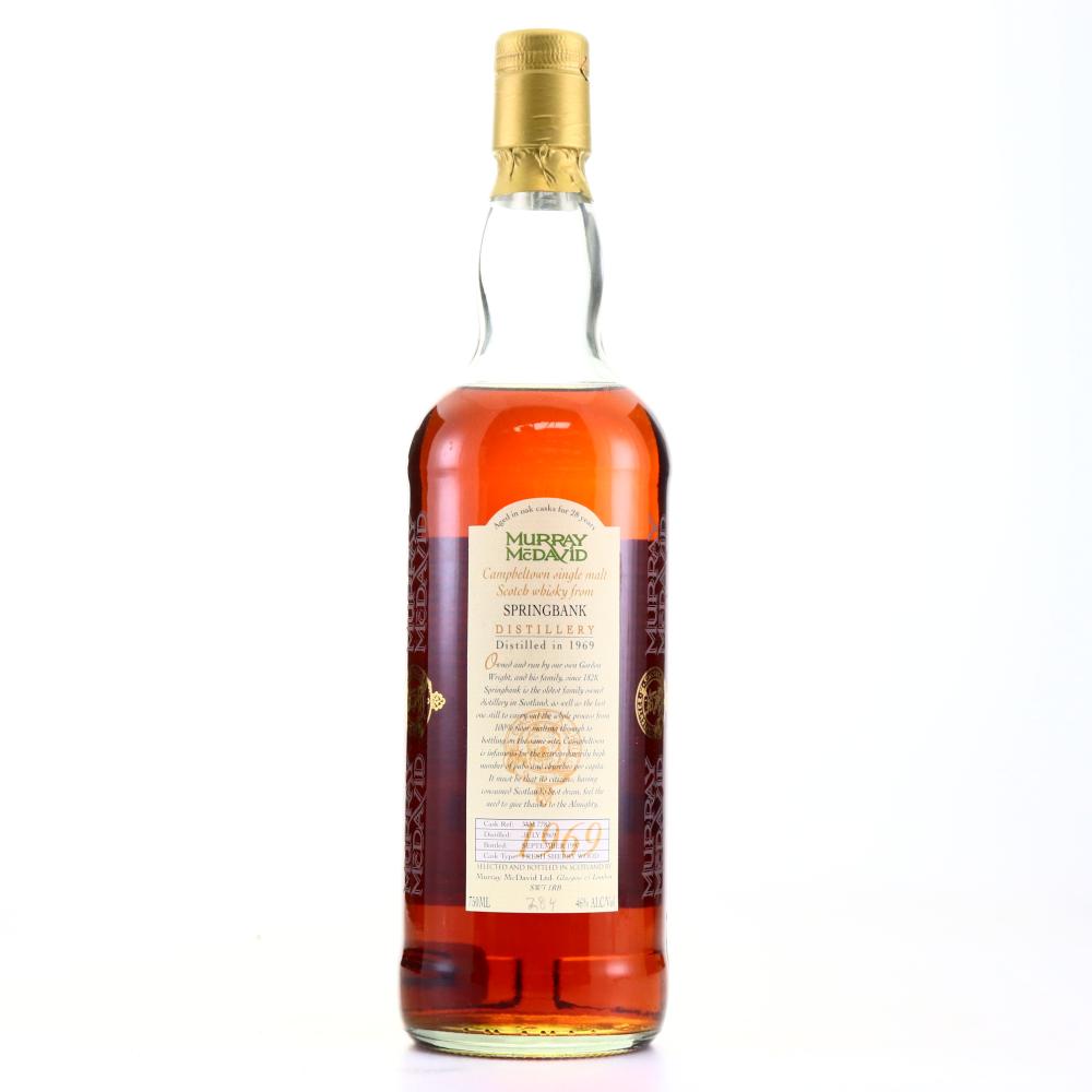 Springbank 1969 Murray McDavid 28 Year Old 75cl / US Import