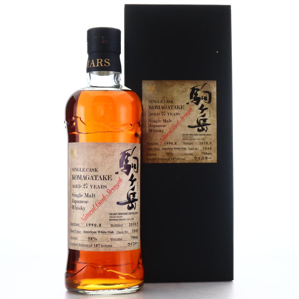Komagatake 1990 Single Cask 27 Year Old #1040
