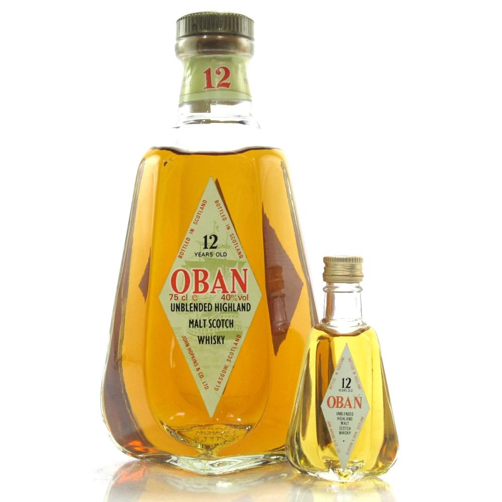 Oban 12 Year Old 1980s / with Miniature