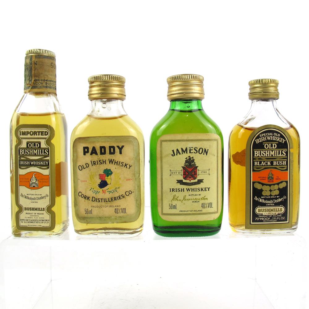 Irish Miniature Selection 1970s x 4