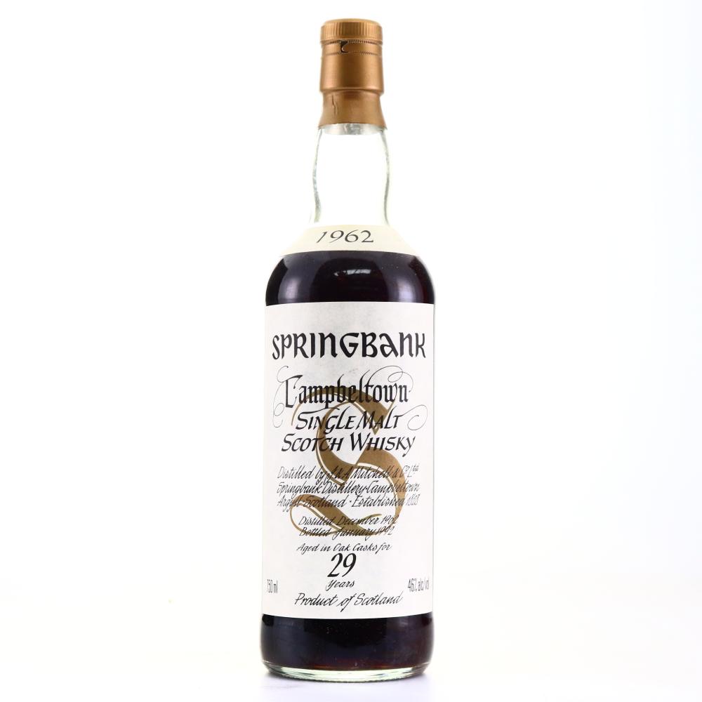 Springbank 1962 29 Year Old 75cl / US Import