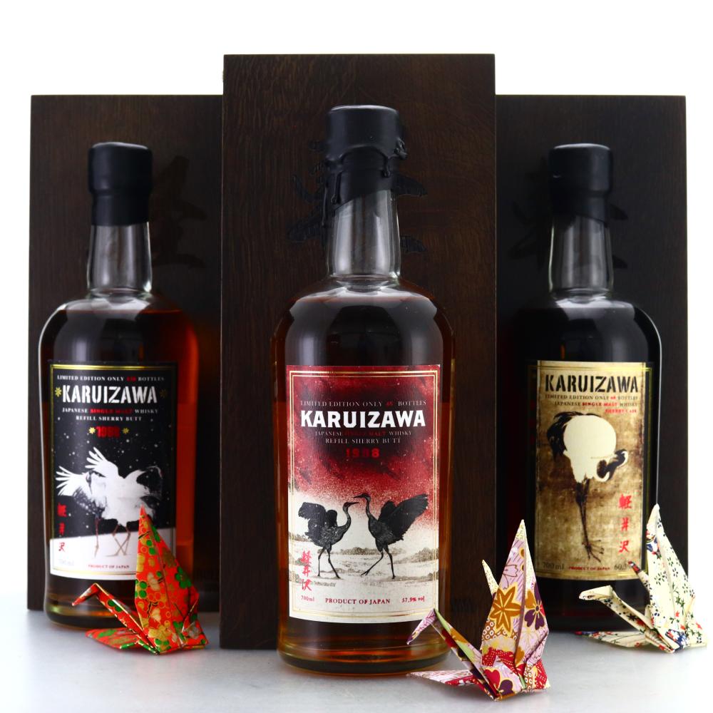 Karuizawa 1988 Trilogy 3 x 70cl / Finest Whisky Deluxe & Wealth Solutions