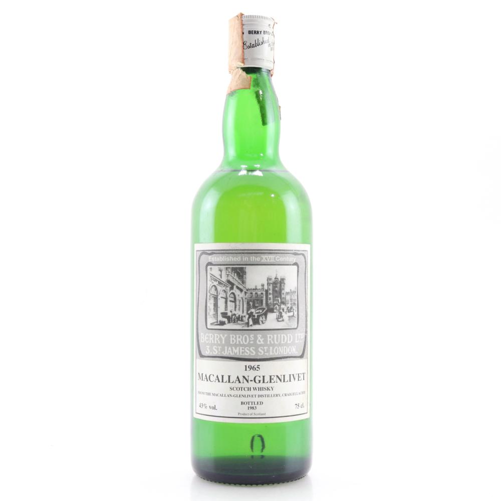 Macallan 1965 Berry Brothers and Rudd