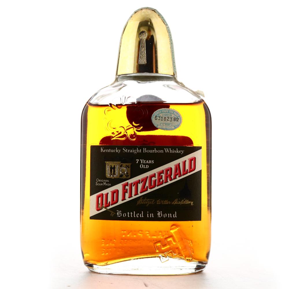 Old Fitzgerald 1958 Bottled in Bond 7 Year Old 100 Proof Half Pint / Stitzel-Weller