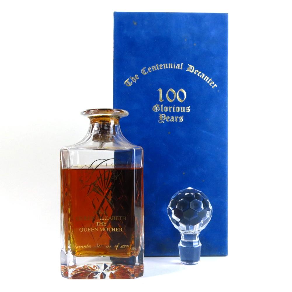 Speyside 25 Year Old Decanter / Queen Mother 100th Birthday