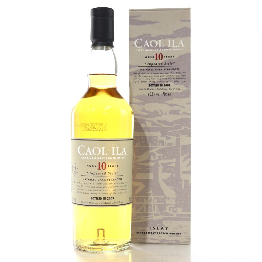 Caol Ila 10 Year Old Unpeated 2009 Release / Signed by Billy Stitchell 