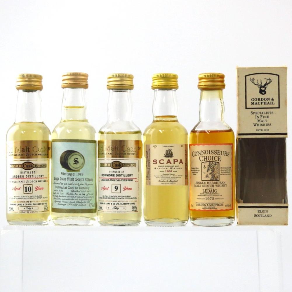 Island Single Malt Miniatures 5 x 5cl