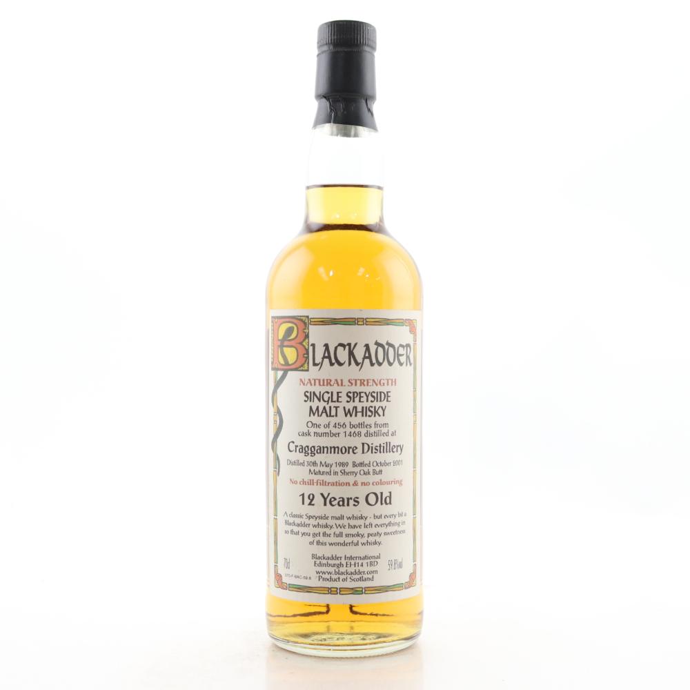 Cragganmore 1989 Blackadder 12 Year Old