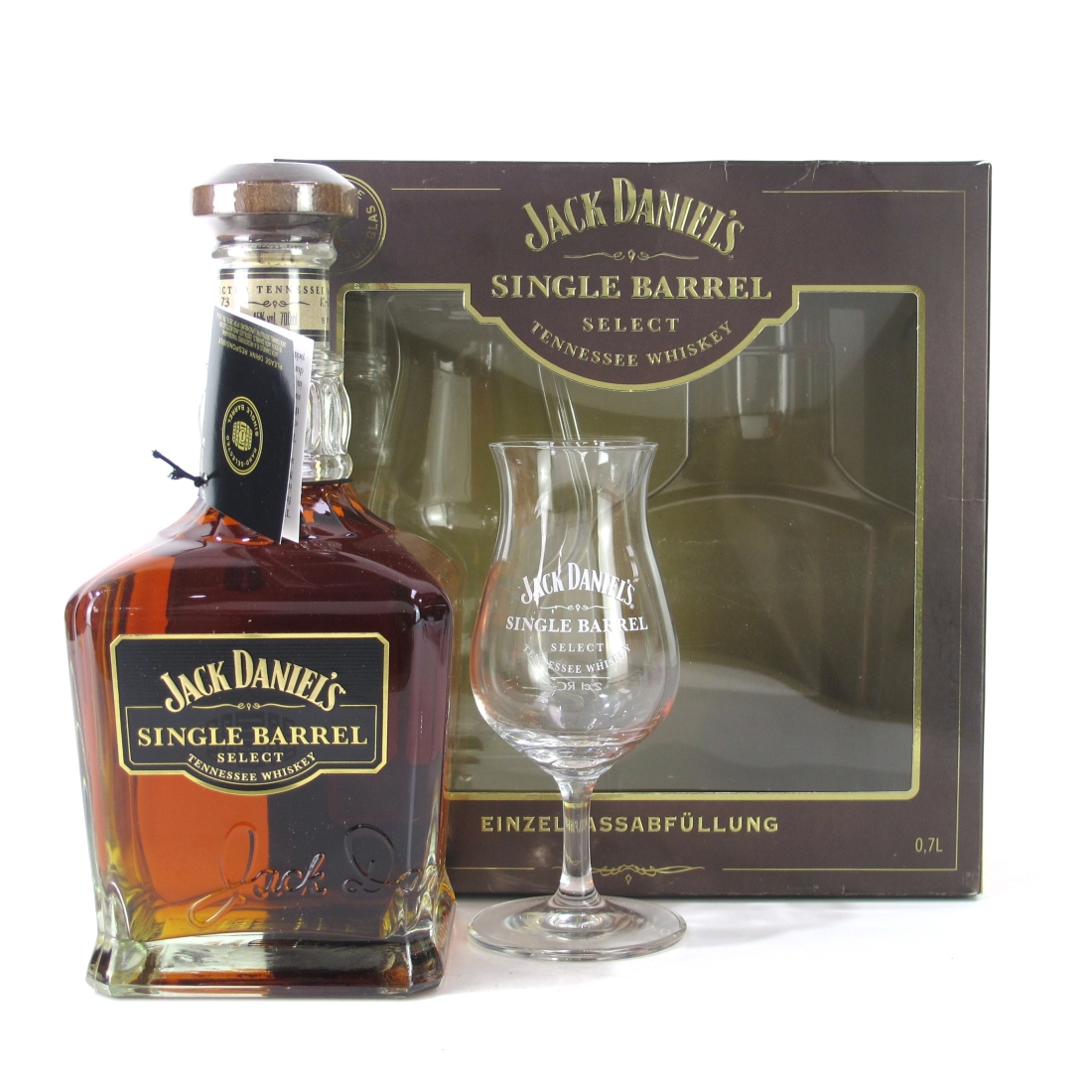 Jack Daniel's Single Barrel Select Gift Pack / Including Glass 