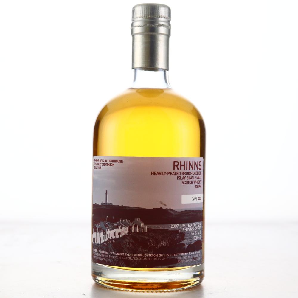 Bruichladdich 2007 Rhinns Limited Edition Valinch / Heavily Peated