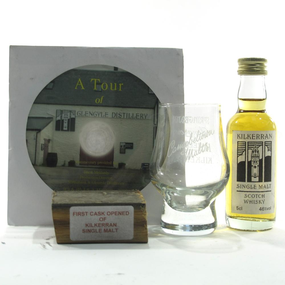 Kilkerran First Cask Sample / includes Piece of Cask and Glass
