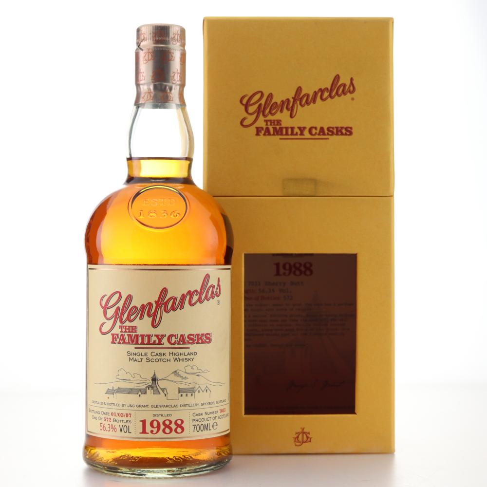 Glenfarclas 1988 Family Cask #7033 / 1st Release