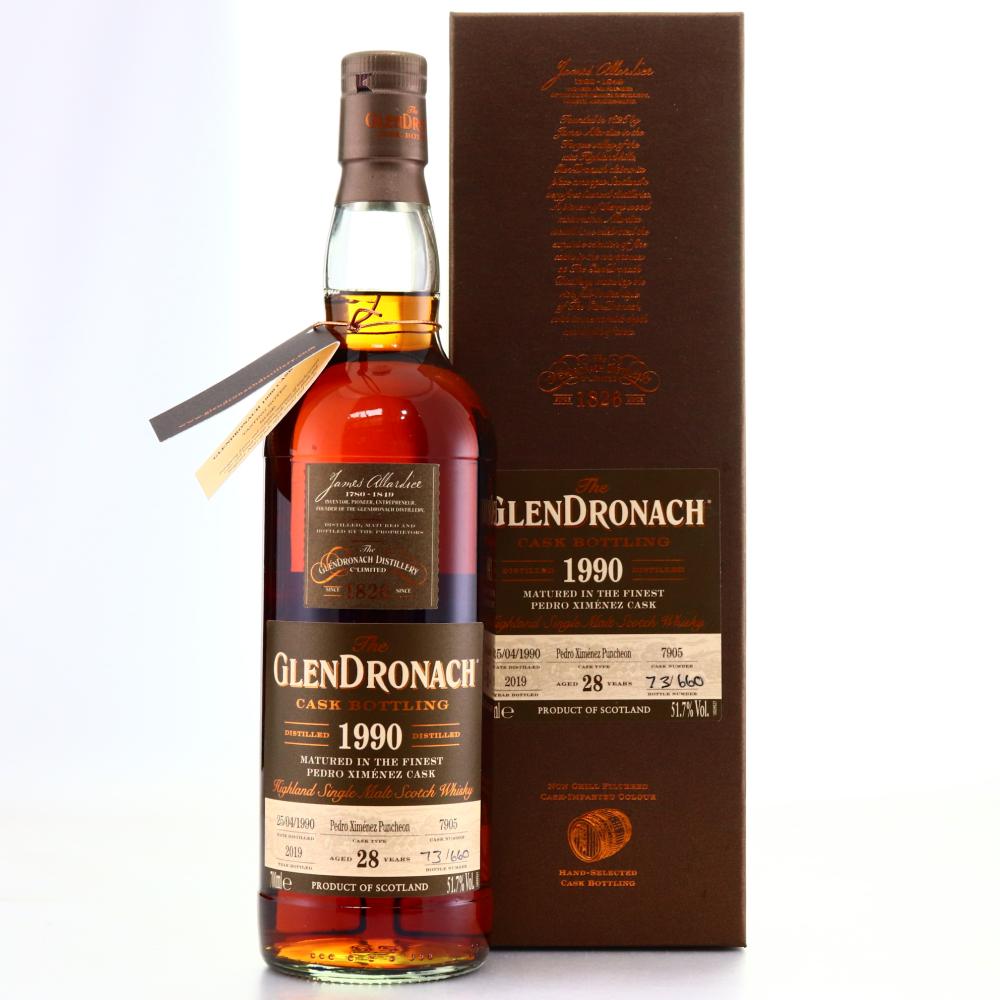 Glendronach 1990 Single PX Cask 28 Year Old #7905