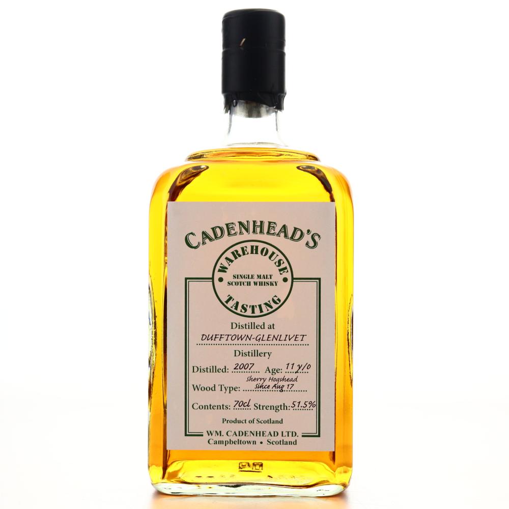 Dufftown 2007 Cadenhead's 11 Year Old / Warehosue Tasting