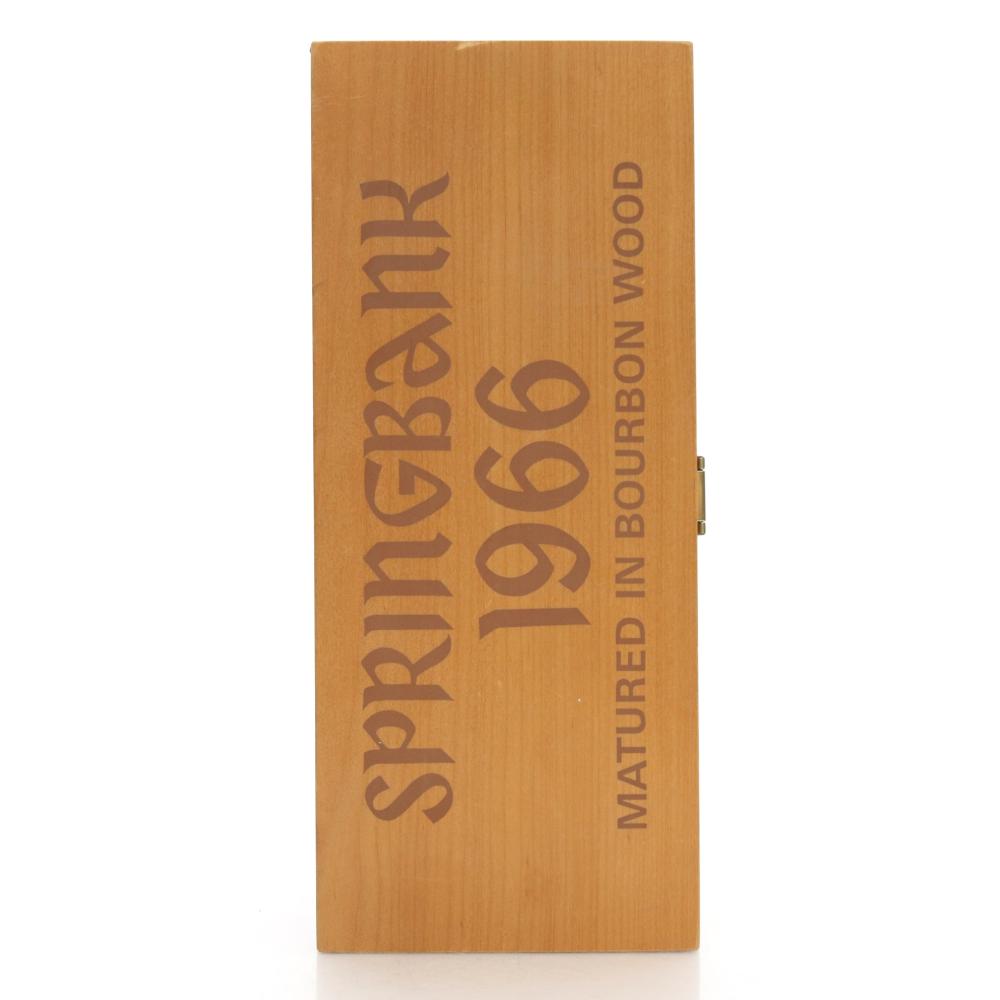 Springbank 1966 Bourbon Cask / EMPTY BOX