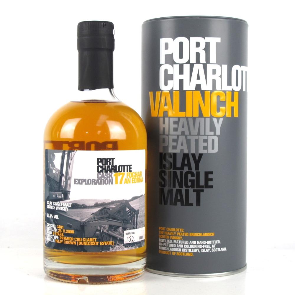 Port Charlotte 2008 Cask Exploration Valinch 8 Year Old #17