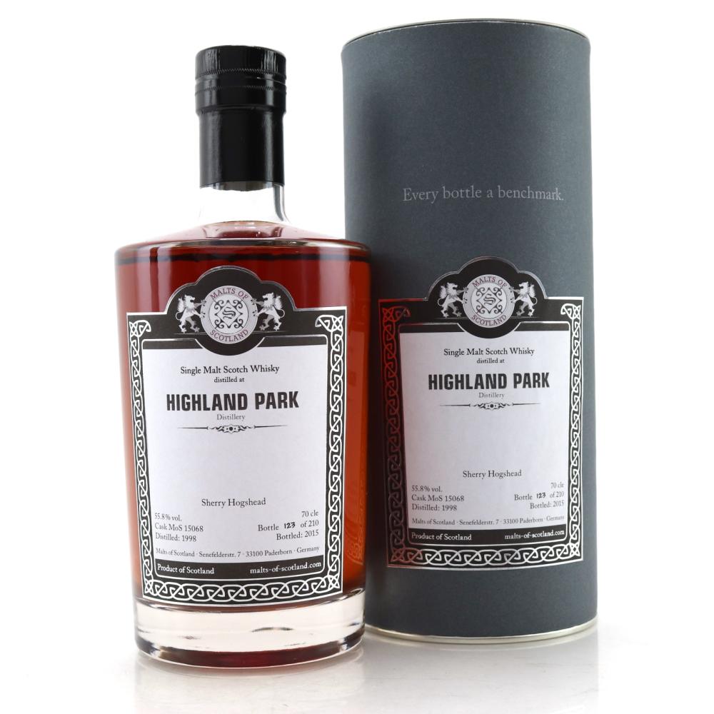 Highland Park 1998 Malts of Scotland Sherry Hogshead