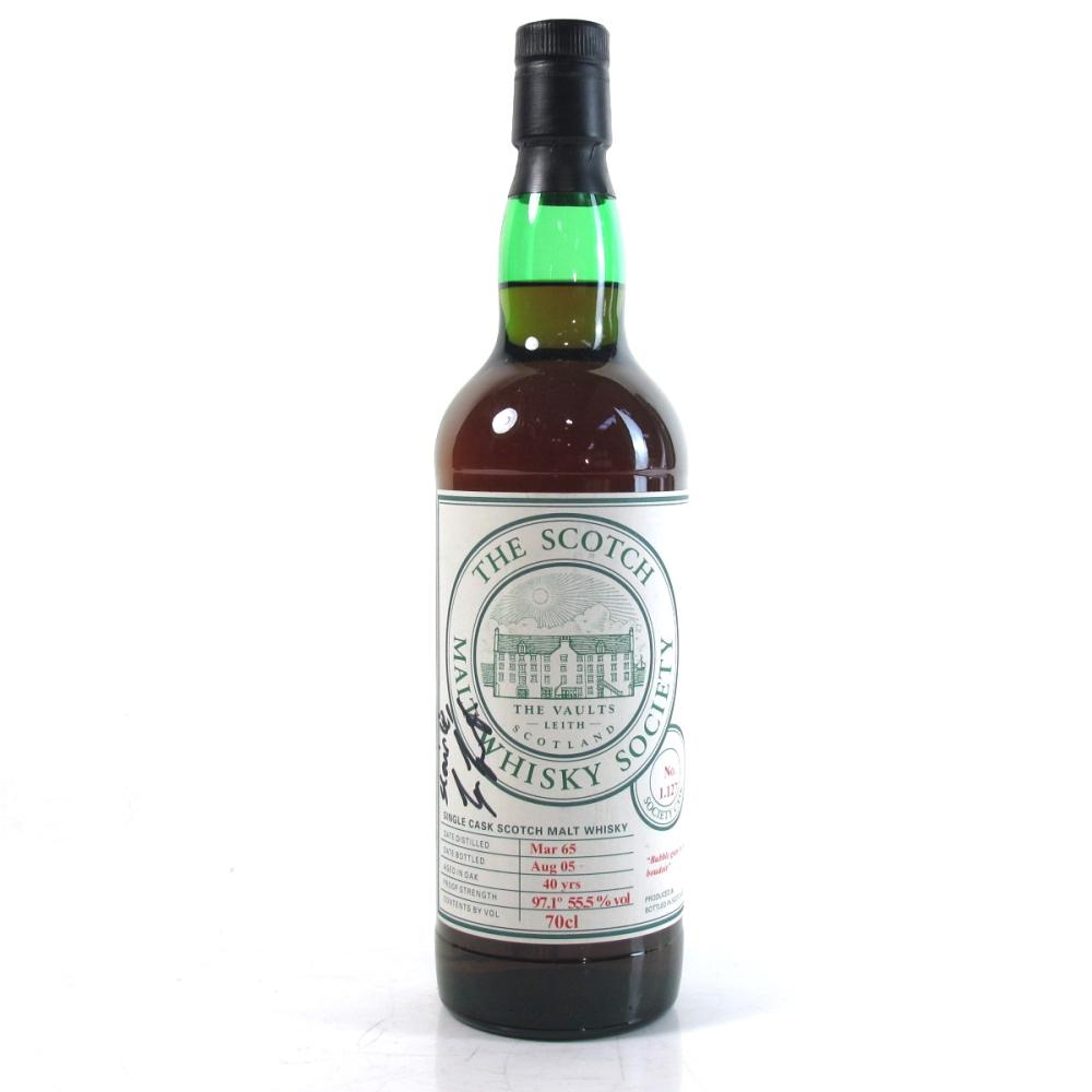 Glenfarclas 1965 SMWS 40 Year Old 1.127 / Signed by George Grant