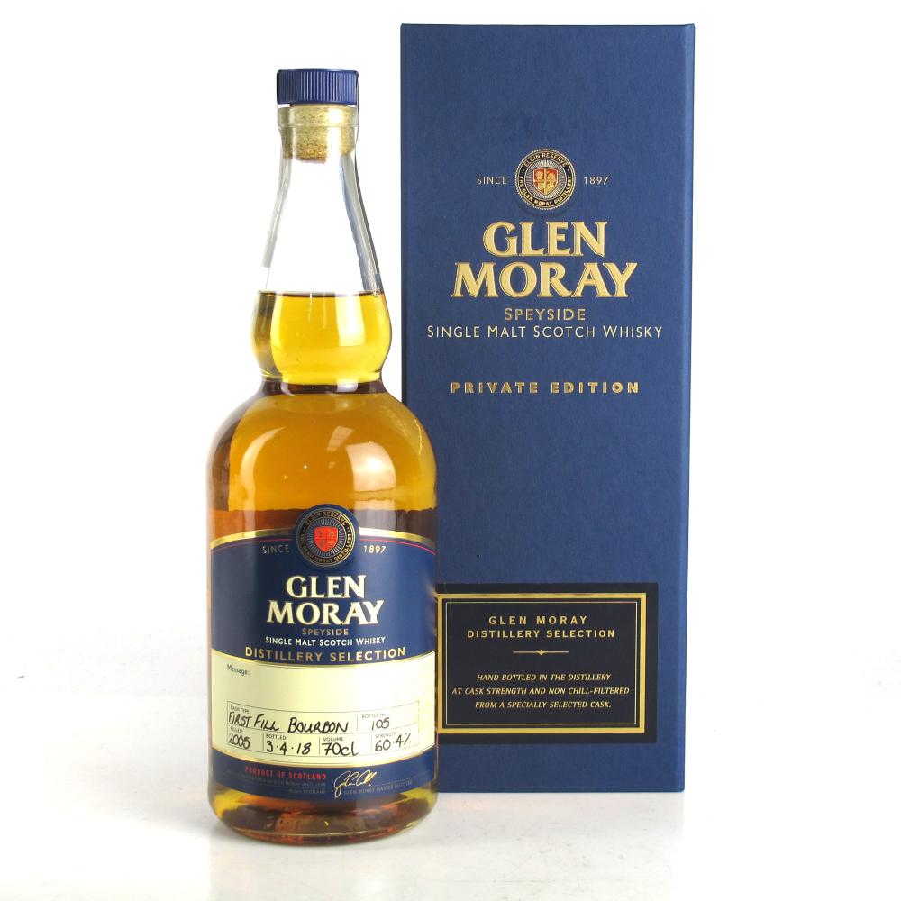 Glen Moray 2005 Bourbon Cask Hand Filled