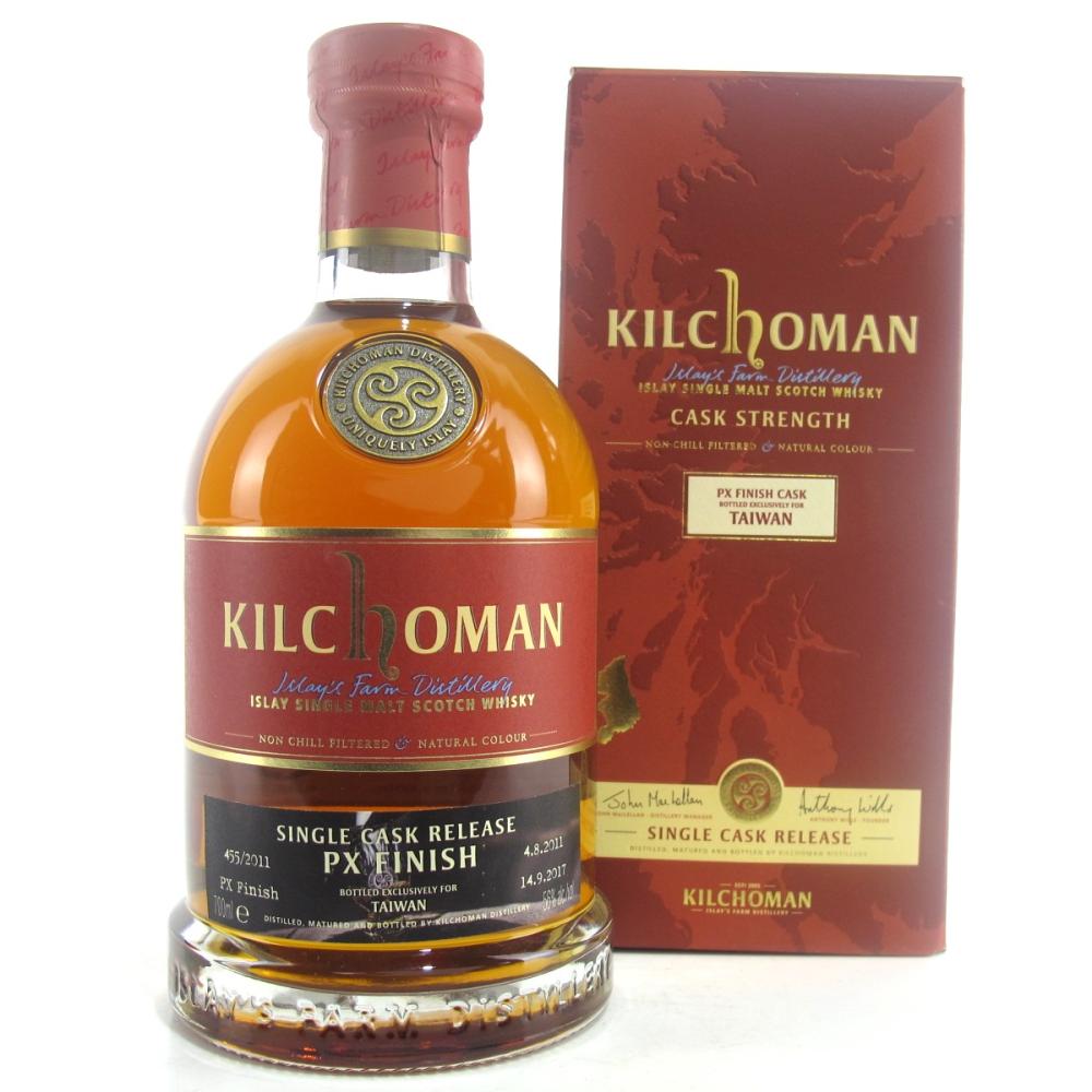 Kilchoman 2011 Single Cask PX Finish / Taiwan Exclusive