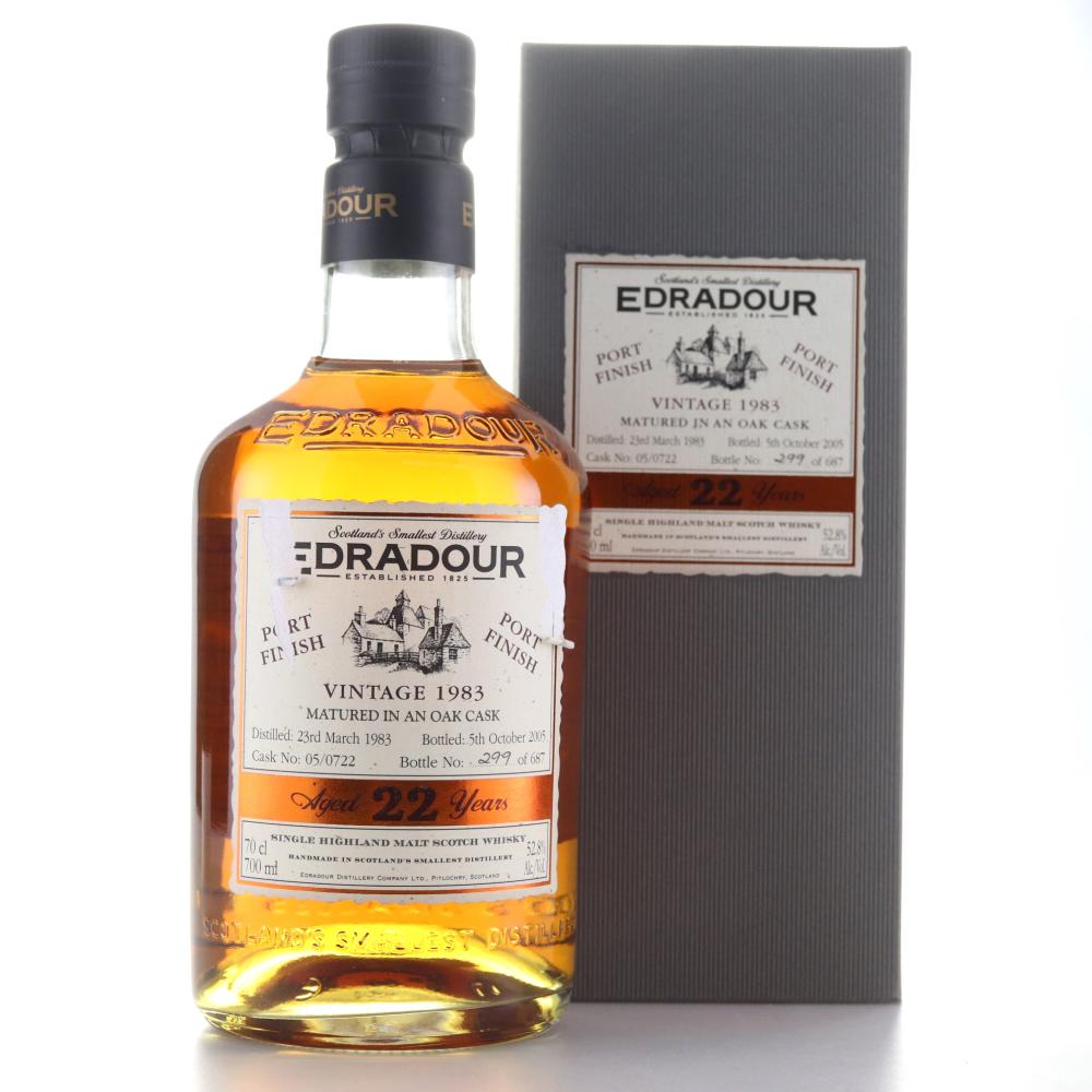 Edradour 1983 Single Cask 22 Year Old / Port Finish