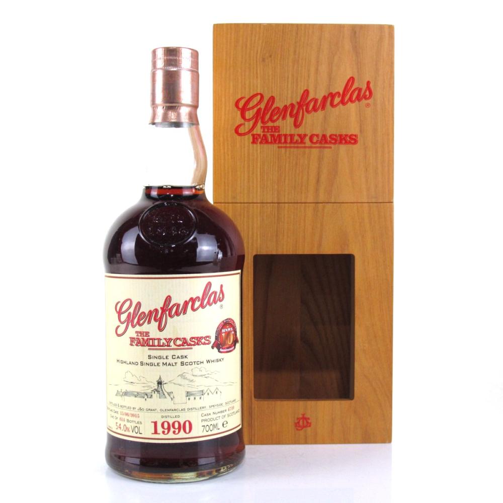 Glenfarclas 1990 Family Cask / HNWS 10th Anniversary