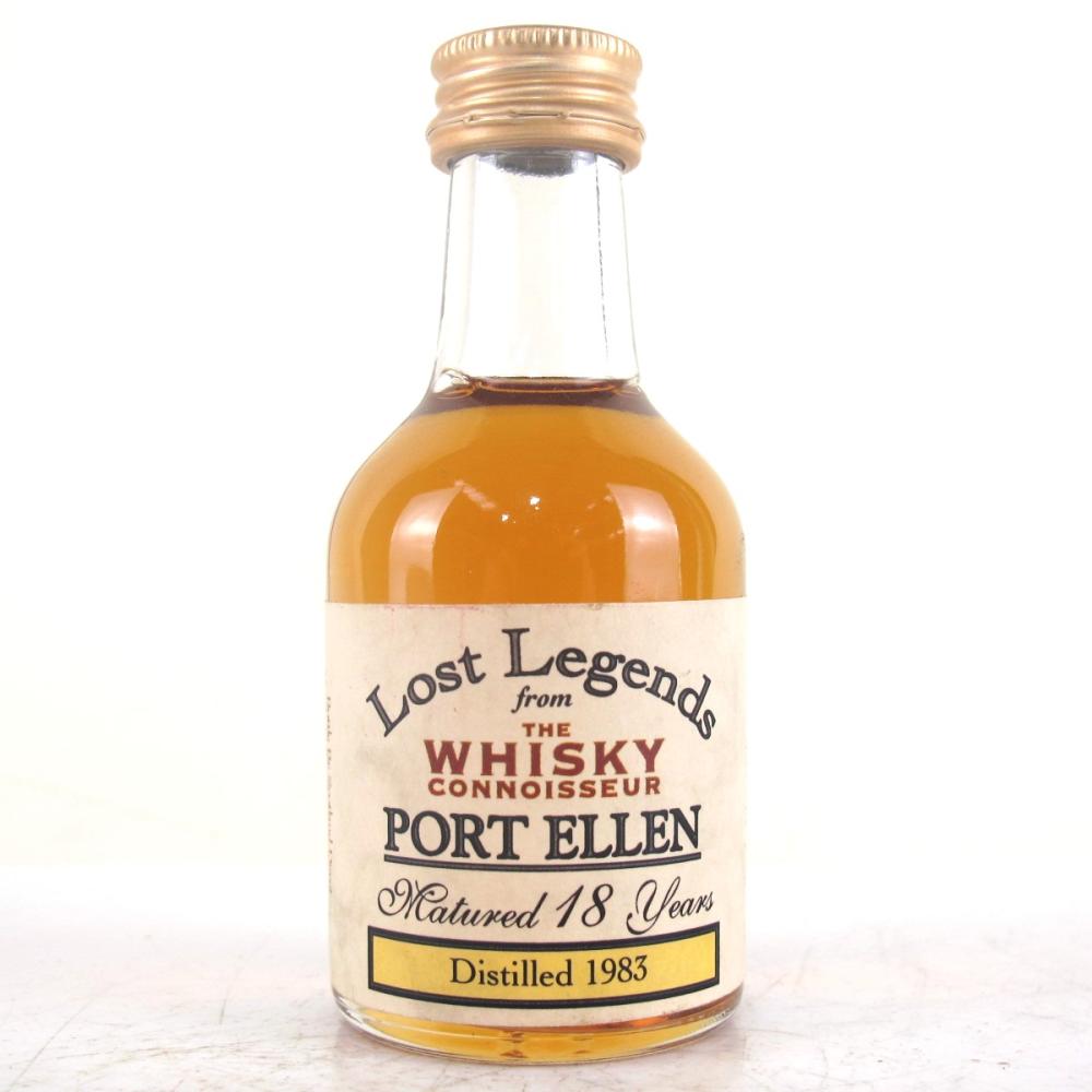 Port Ellen 1983 The Whisky Connoisseur 18 Year Old Miniature 5cl