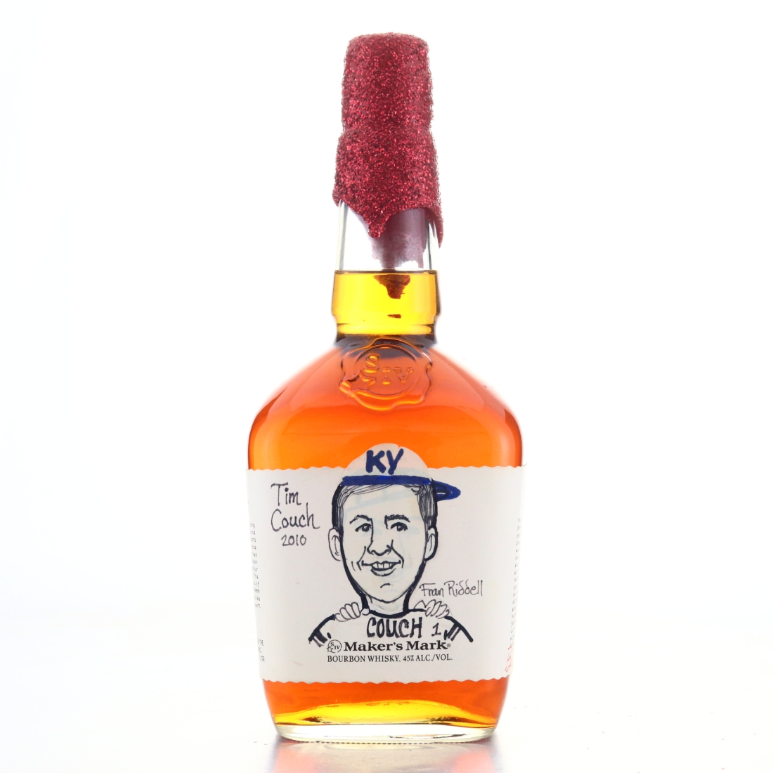 Maker's Mark Kentucky Straight Bourbon 1 Litre / New Hope Haiti #304