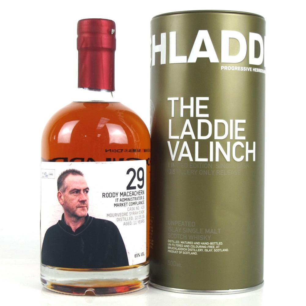 Bruichladdich 2005 Roddy Maceachern Valinch 11 Year Old / Mourvedre Syrah Cask