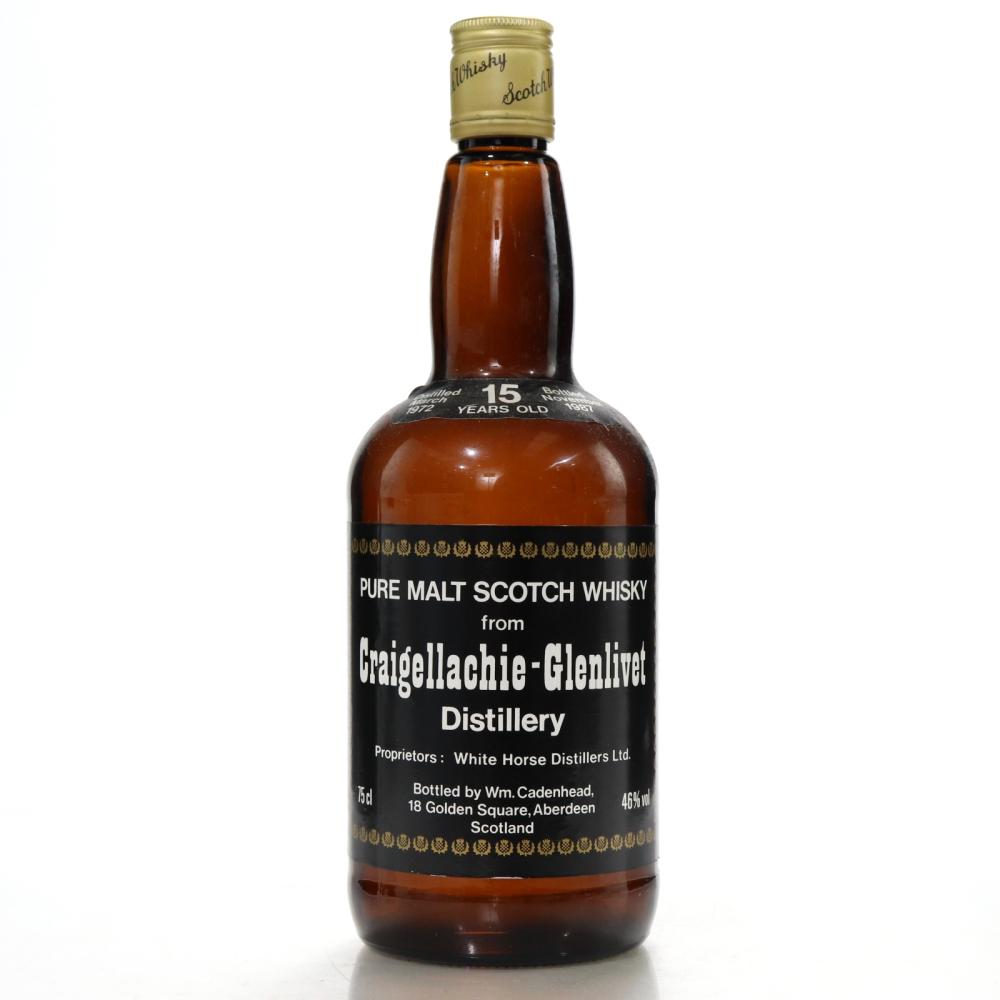 Craigellachie 1972 Cadenhead's 15 Year Old