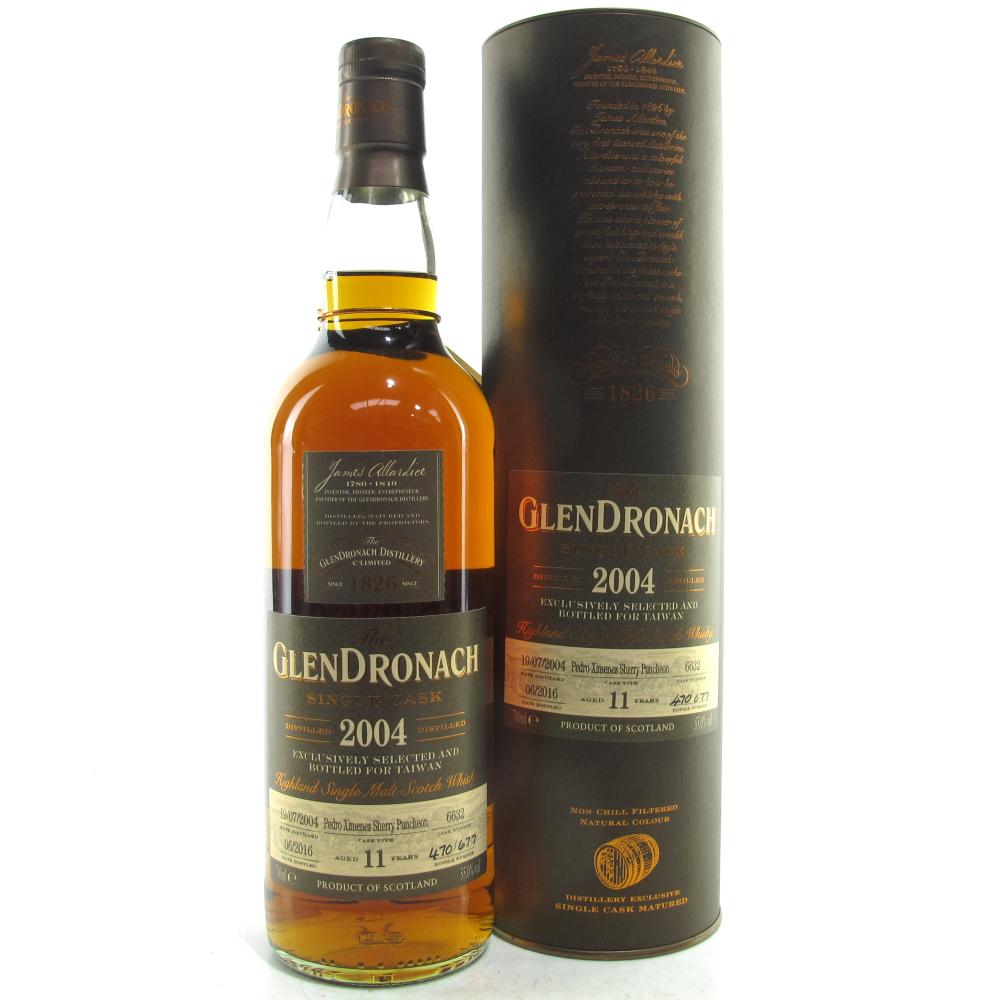 Glendronach 2004 Single Cask 11 Year Old #6632 / Taiwan Exclusive