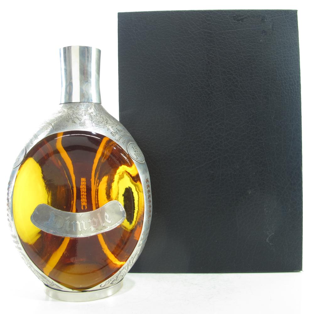 Haig's Dimple 12 Year Old Sterling Silver Decanter / 350th