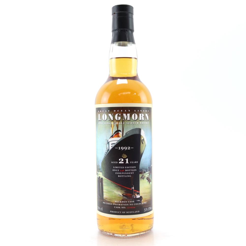 Longmorn 1992 Jack Wiebers 21 Year Old 'Great Ocean Liners' / Whisky Fair Luzern 2014