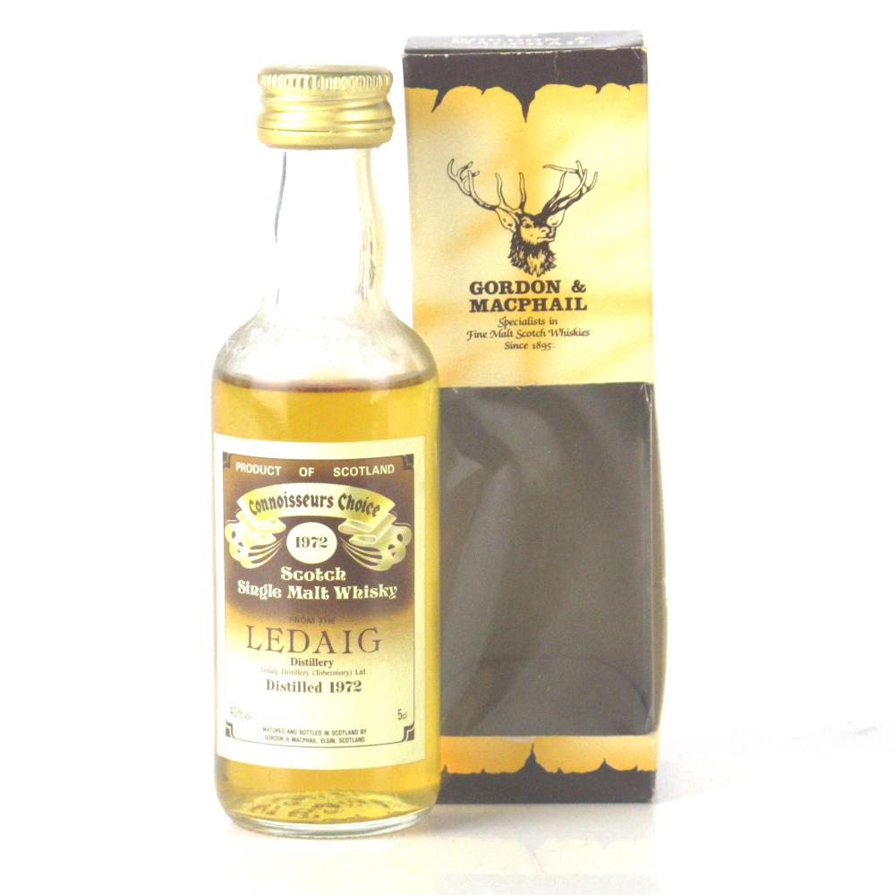 Ledaig 1972 Gordon and MacPhail Miniature 5cl