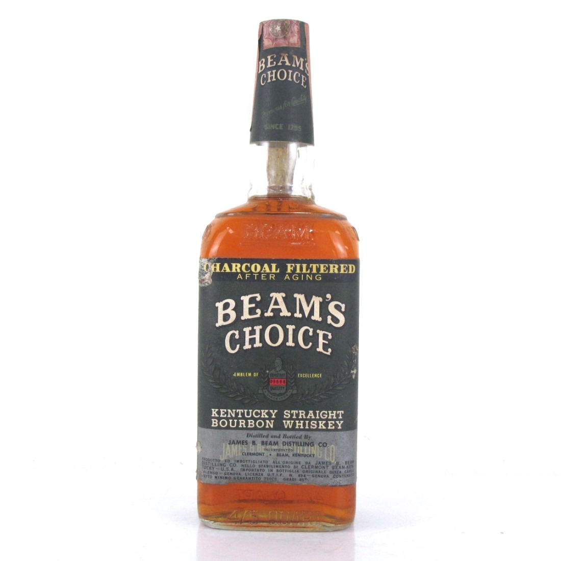 Jim Beam's Choice 8 Year Old 1960s