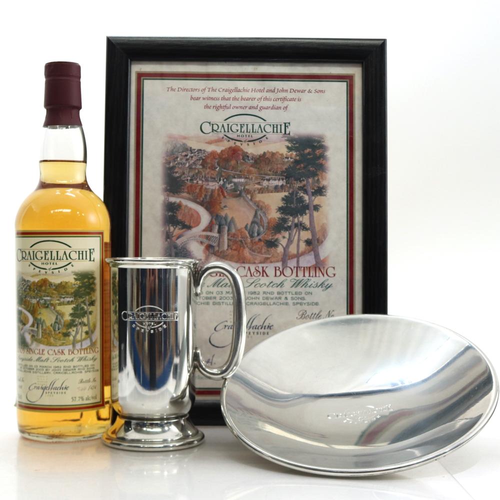 Craigellachie 1982 Single Cask 21 Year Old / Craigellachie Hotel 