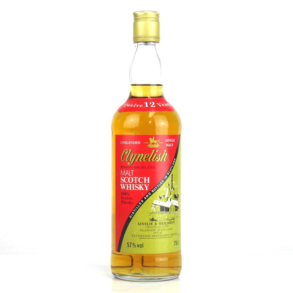 Clynelish 12 Year Old Ainslie and Heilbron Full Proof 1980s
