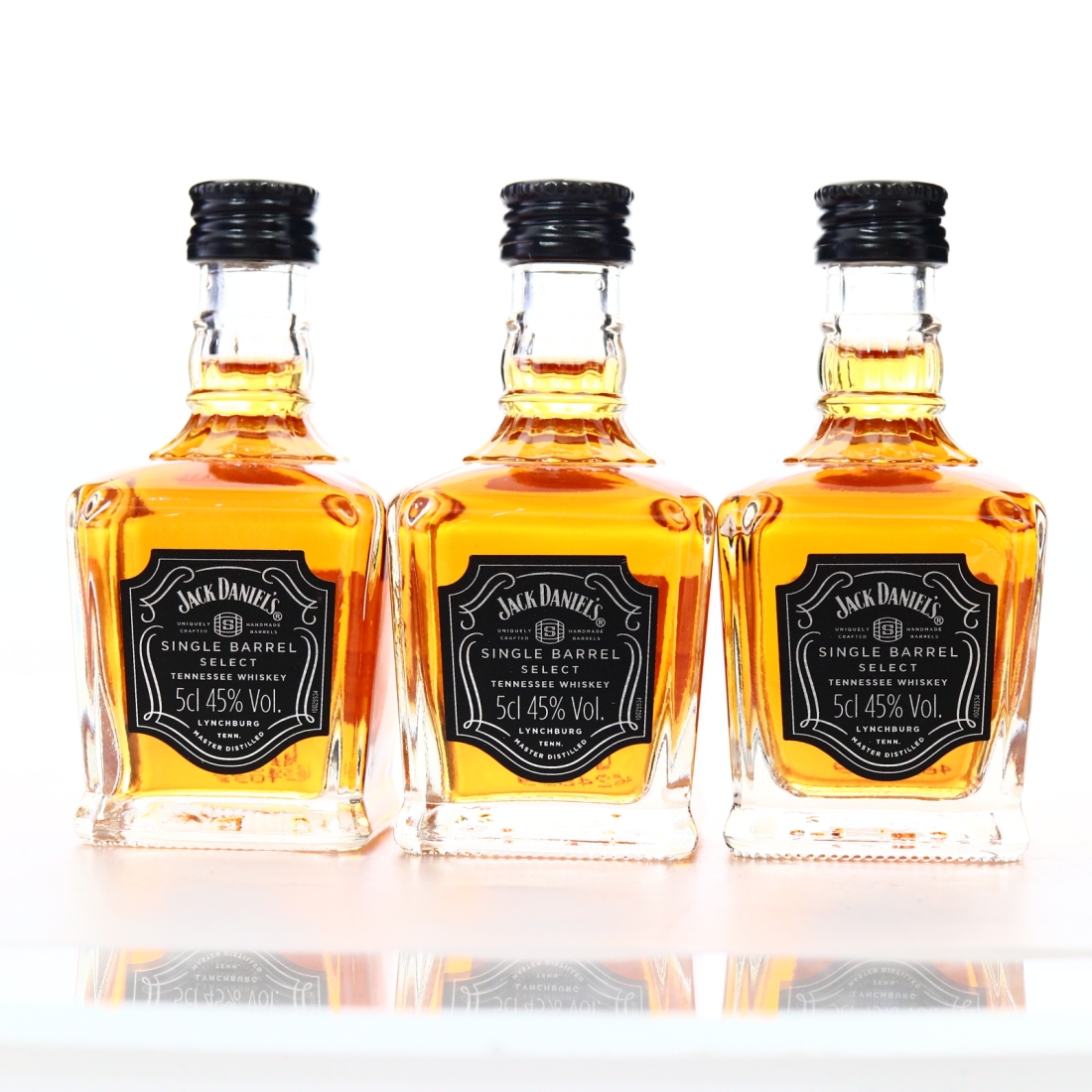 Jack Daniel's Single Barrel Select Miniature x 3