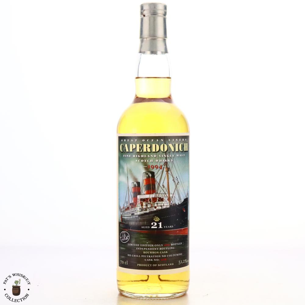 Caperdonich 1994 Jack Wiebers 21 Year Old Great Ocean Liners / Whisky Ship Zurich