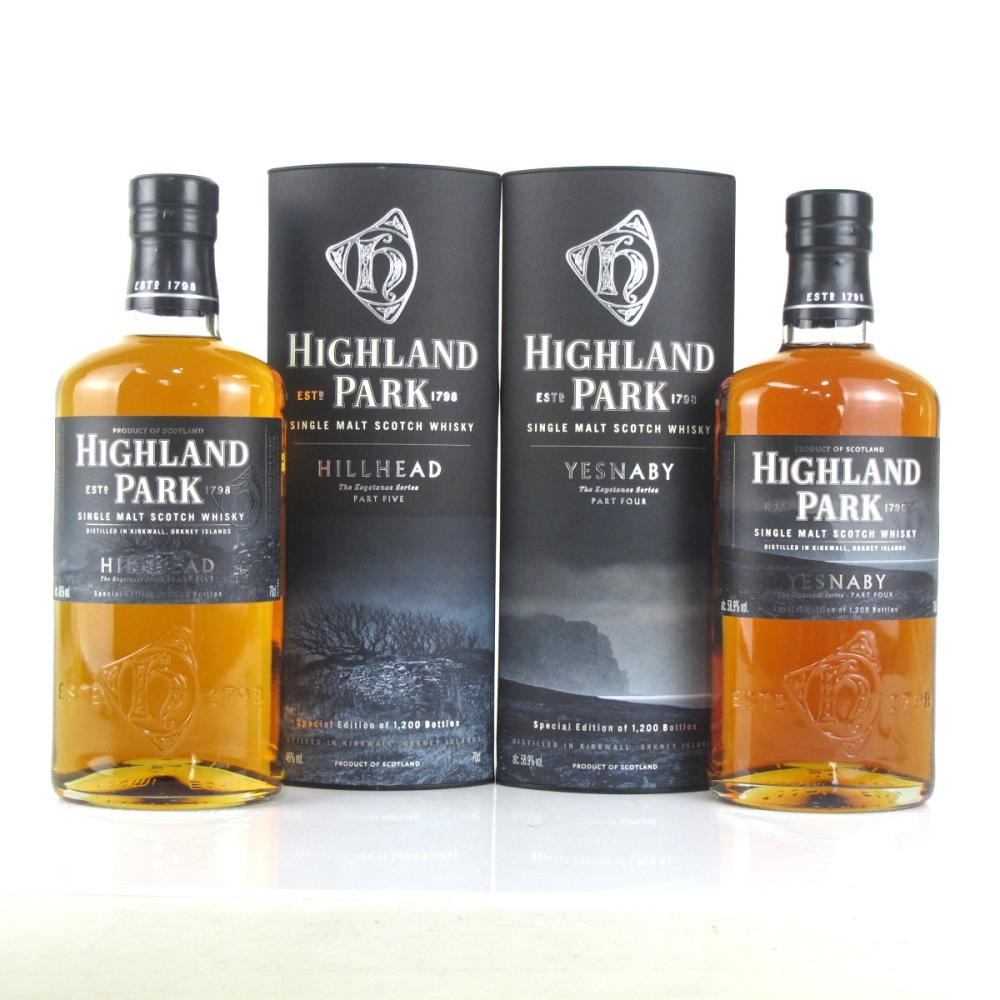 Highland Park Keystones Series 2 x 70cl / Yesnaby and Hillhead