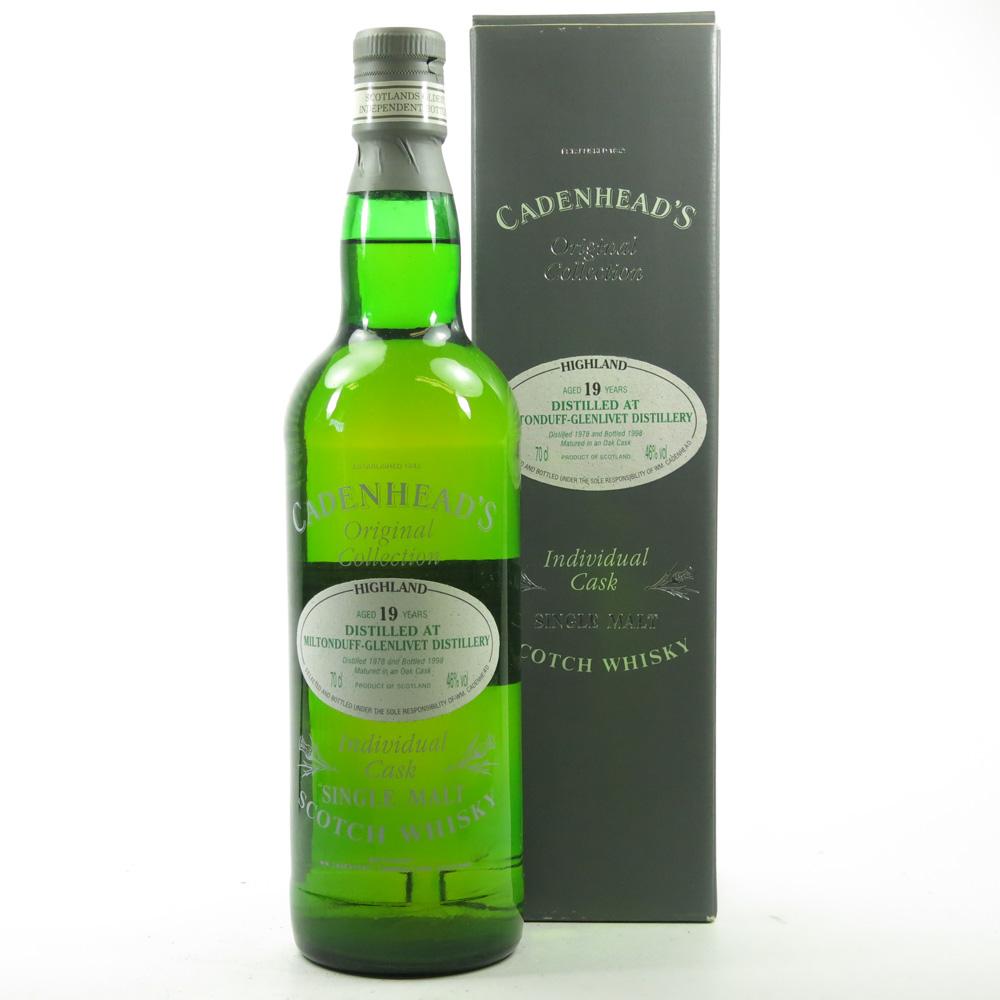 Miltonduff 1978 Cadenhead's 19 Year Old