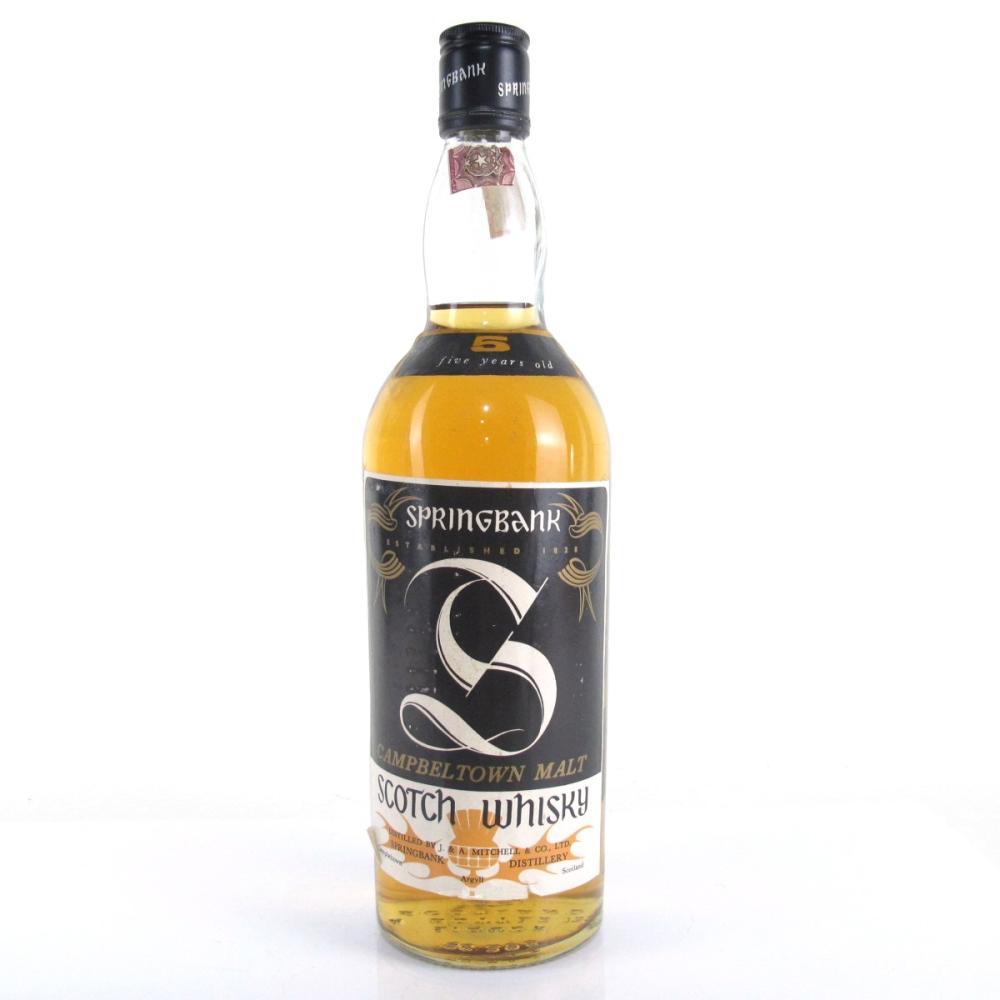 Springbank 5 Year Old 1970s 75cl