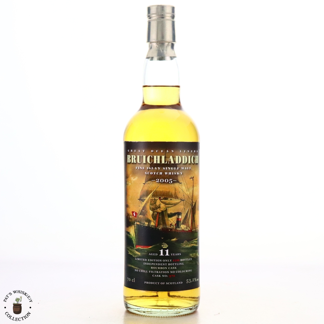 Bruichladdich 2005 Jack Wiebers 11 Year Old Great Ocean Liners / Whisky Ship Luzern