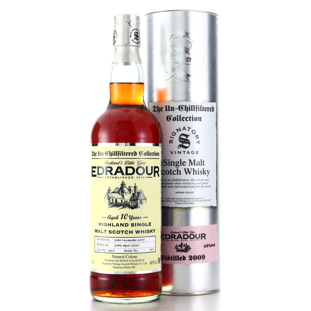 Edradour 2009 Signatory Vintage 10 Year Old
