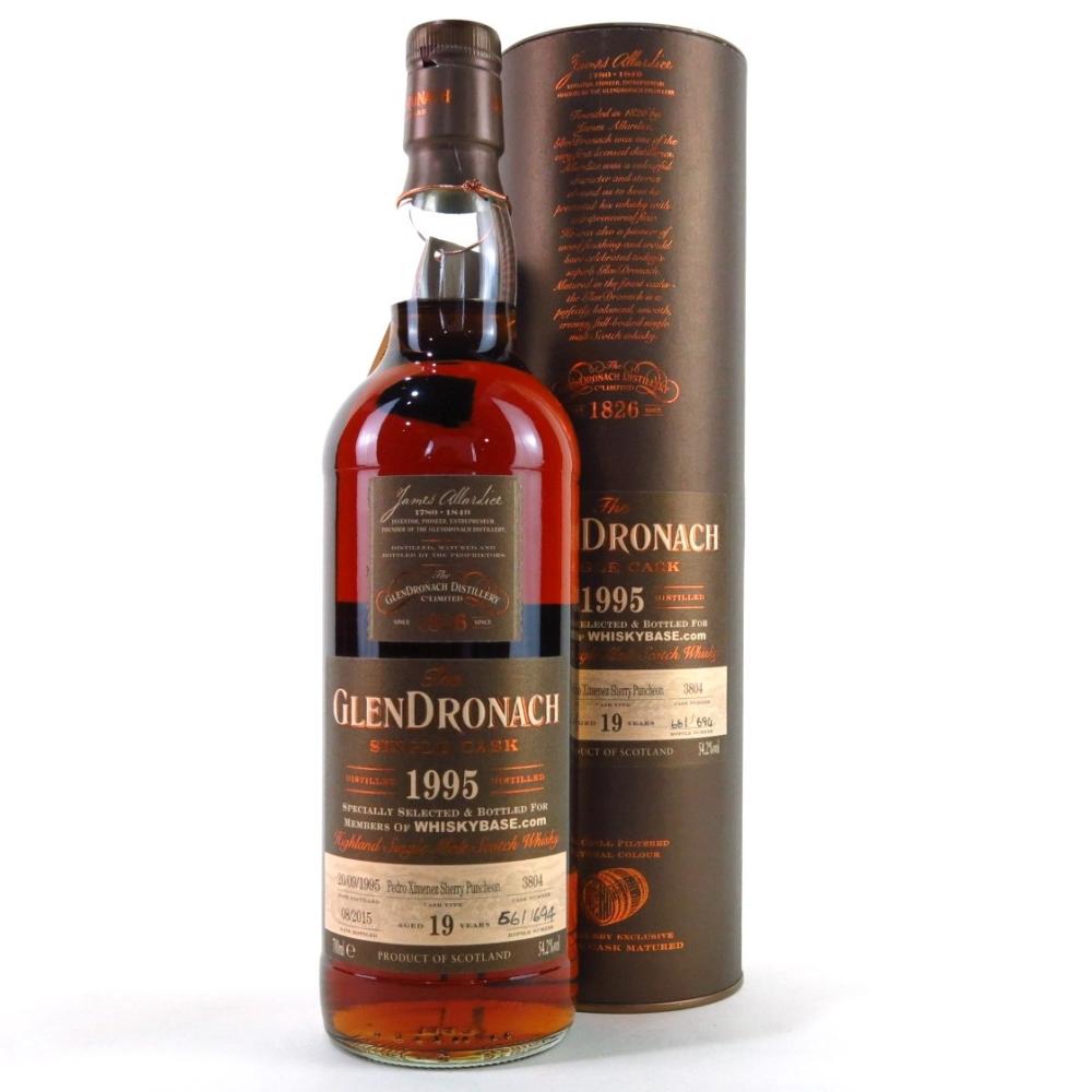 Glendronach 1995 Single Cask 19 Year Old #3804 / Whiskybase.com Exclusive